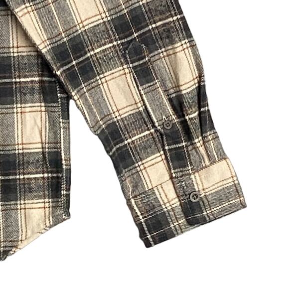 AG Los Angeles Men's Large "Aiden" Flannel Shirt Classic Fit Plaid NEW - Picture 8 of 13